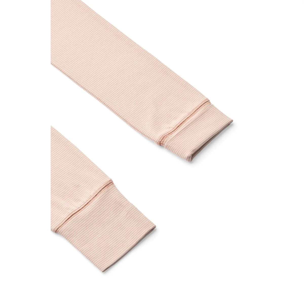 SYON Grow Baby-Leggings - Y/D Sandy / Pale tuscany stripe - Image 3