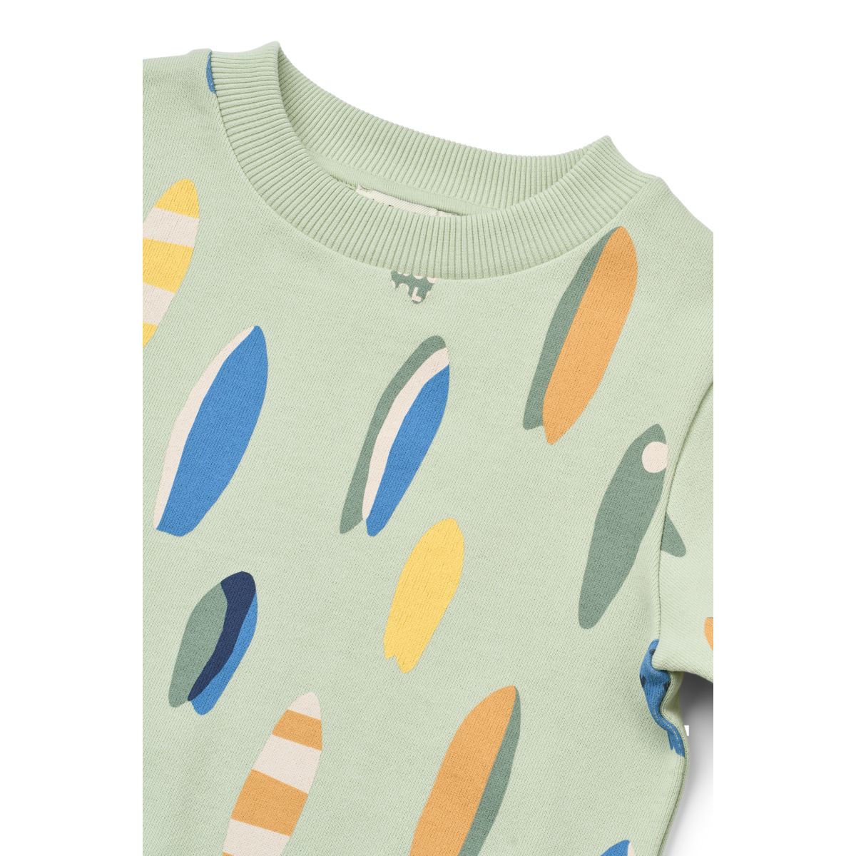 THORA bedrucktes Sweatshirt - Boards / Light peppermint - Image 3