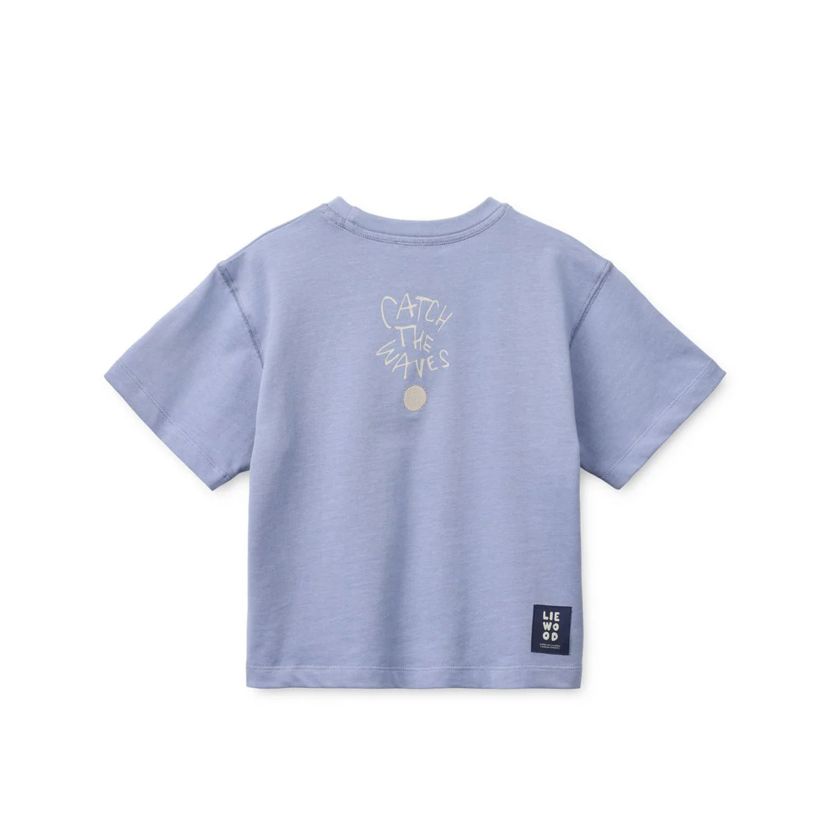 TYLER Kurzarm-T-Shirt - Surf / Dusty lavender - Image 2