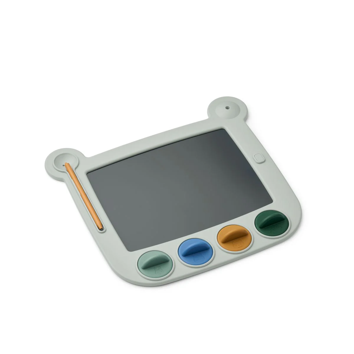 VENZORA LCD-Zeichenbrett mit Stempeln - Dove blue multi mix