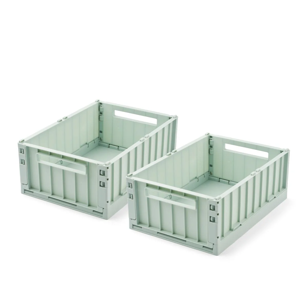WESTON Aufbewahrungsbox Medium, 2er-Pack - Light Peppermint