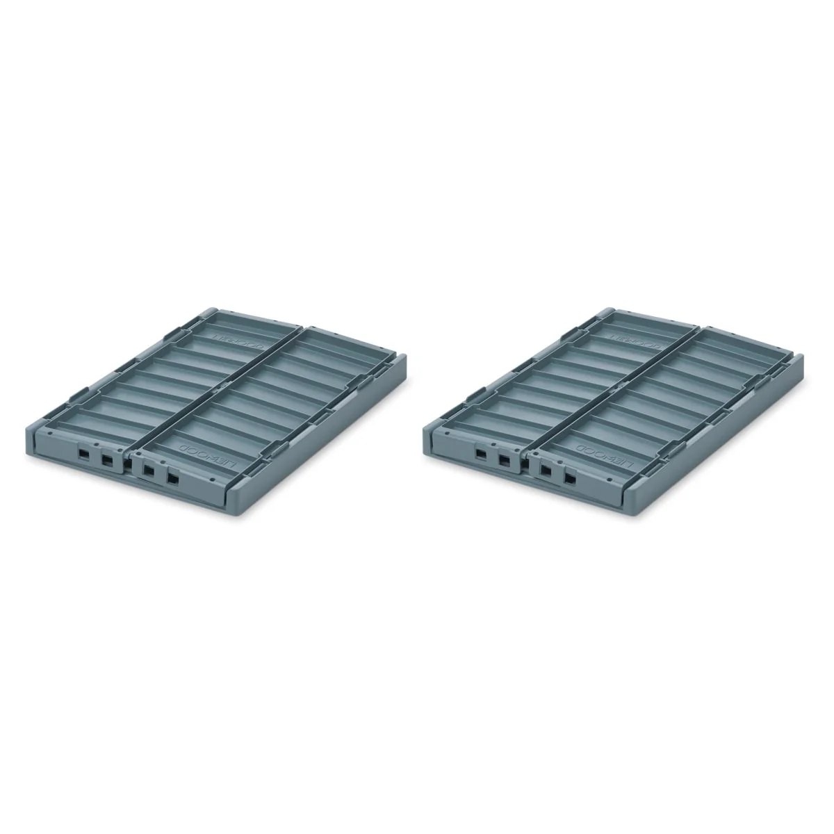 WESTON Aufbewahrungsbox Medium, 2er-Pack - Whale blue - Image 3