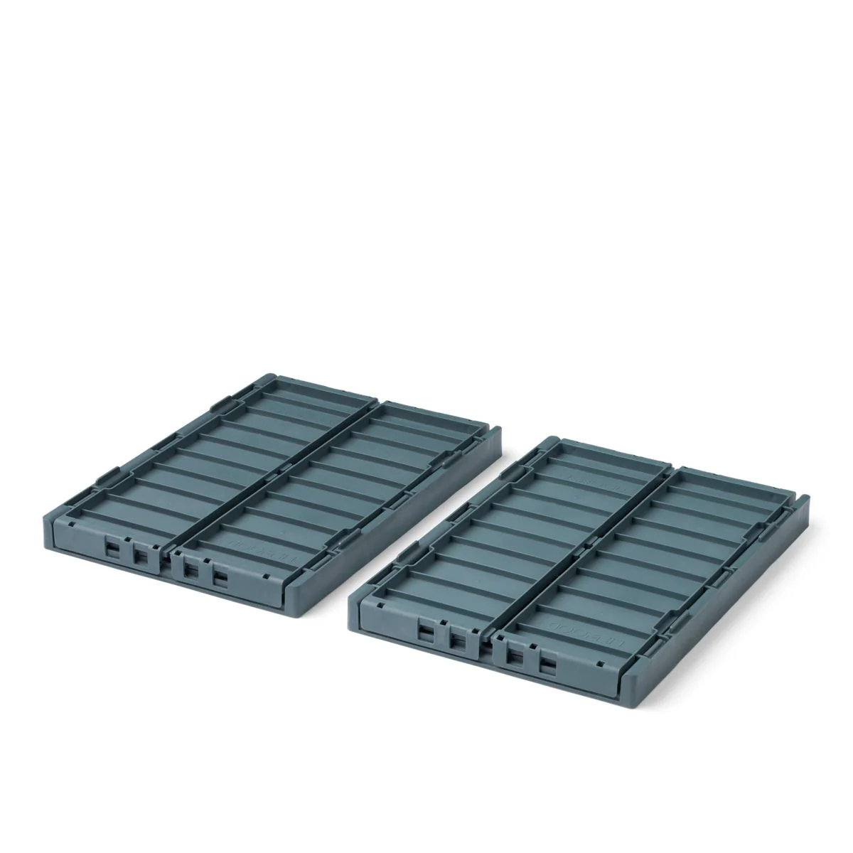 WESTON Aufbewahrungsbox Medium, 2er-Pack - Whale blue - Image 4