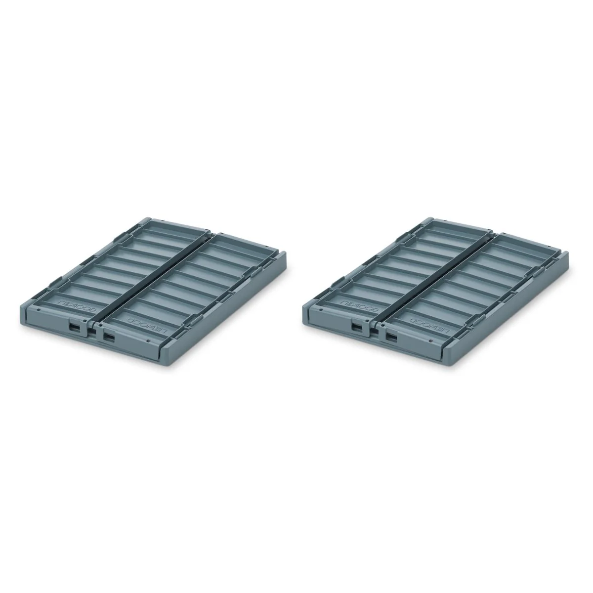 WESTON Aufbewahrungsbox Klein, 2er-Pack - Whale blue - Image 3