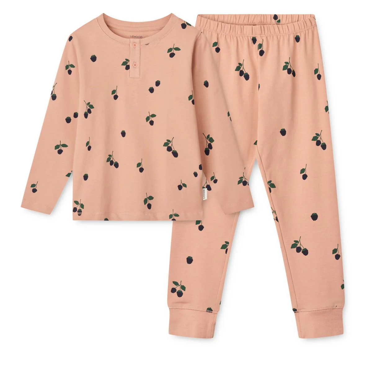 WILHELM Bedrucktes Pyjama-Set - Mini Berry / Pale tuscany