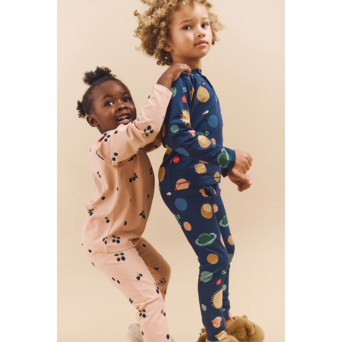 WILHELM Bedrucktes Pyjama-Set - Mini Berry / Pale tuscany - Image 5